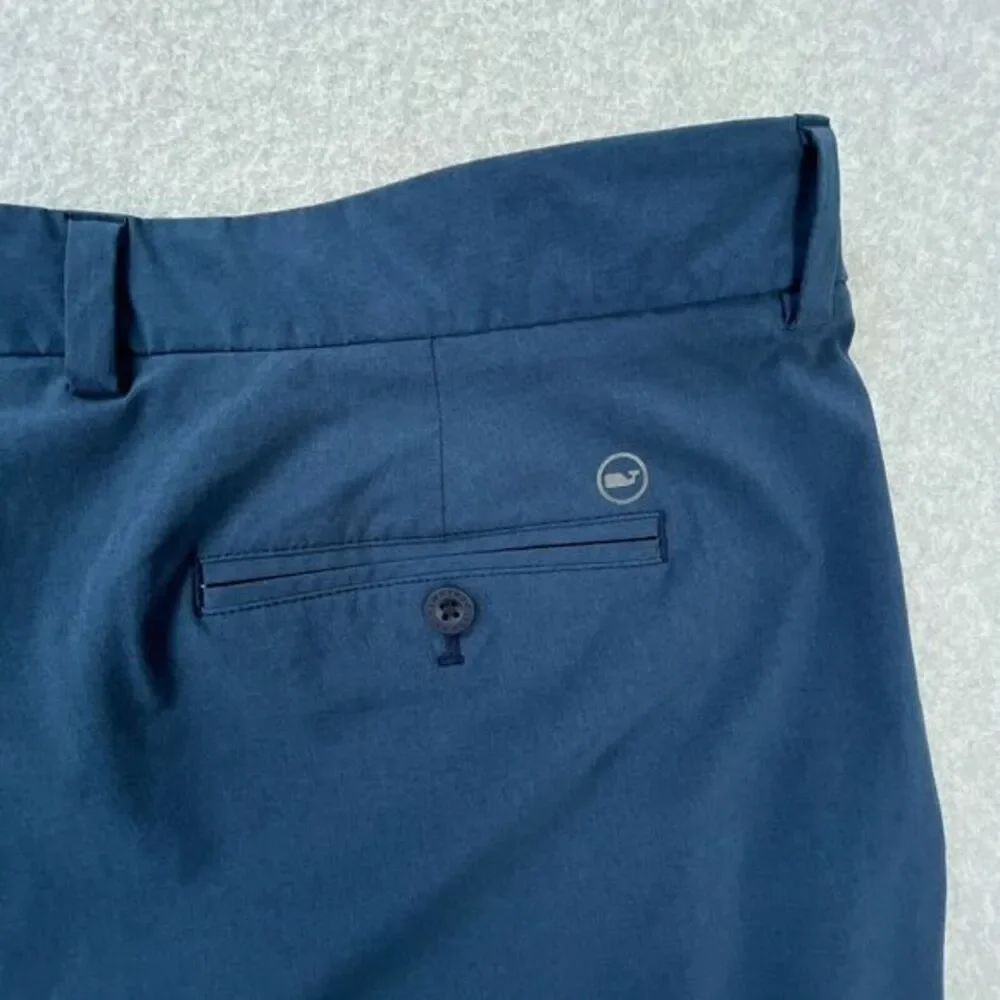 Vineyard Vines Breaker Shorts Mens 40 x‎ 8.5 Performance Golf Navy Blue Stretch